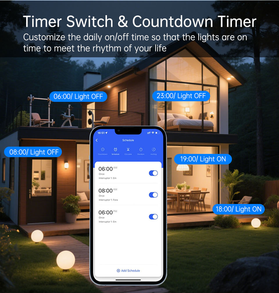 1 2 3 4 Gang WiFi RF 433mhz To - مراجعة Smart Home Alexa وسعره