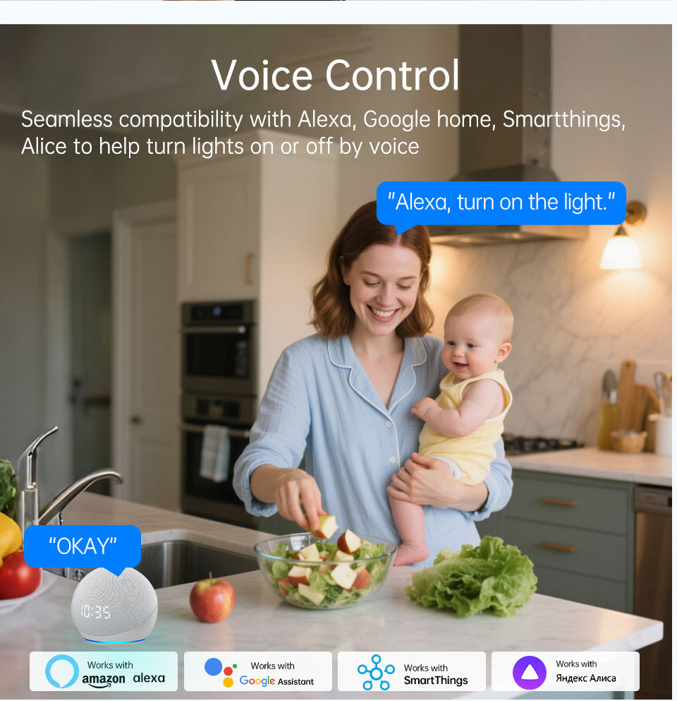 1 2 3 4 Gang WiFi RF 433mhz To - مراجعة Smart Home Alexa وسعره