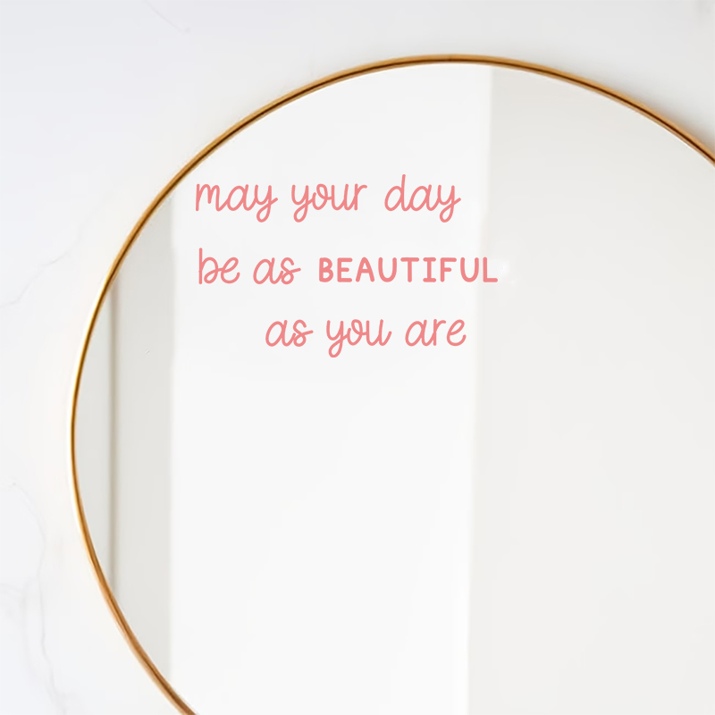 Inspirational Quote Mirror Dec - مراجعة Smart Home Quotes وسعره