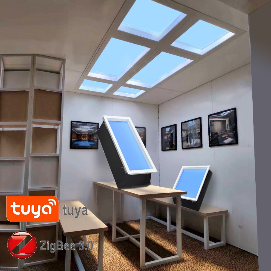 Zigbee Tuya Led Downlight Skyl - مراجعة Smart Home Simulation وسعره