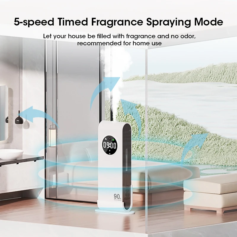 Automatic Sensor Aromatherapy  - مراجعة Smart Home Fragrance Diffuser وسعره
