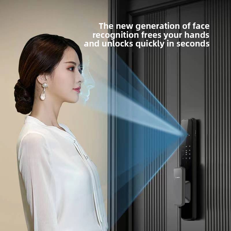 Fully Automatic Smart Lock EL6 - مراجعة Smart Door Lock وسعره
