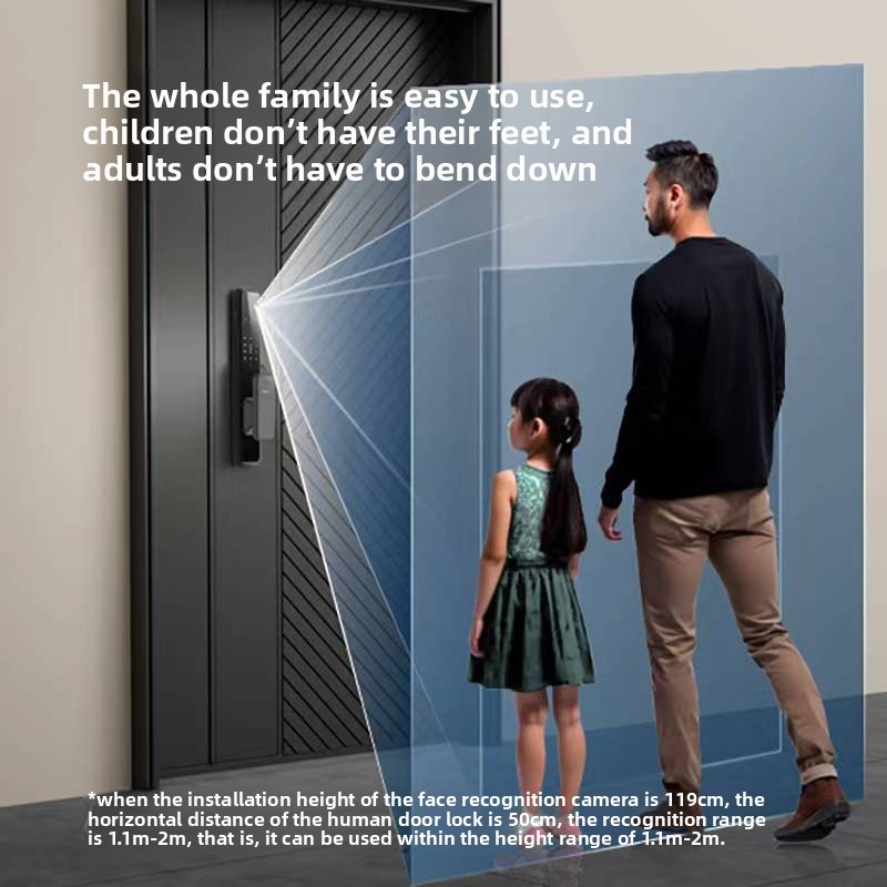 Fully Automatic Smart Lock EL6 - مراجعة Smart Door Lock وسعره