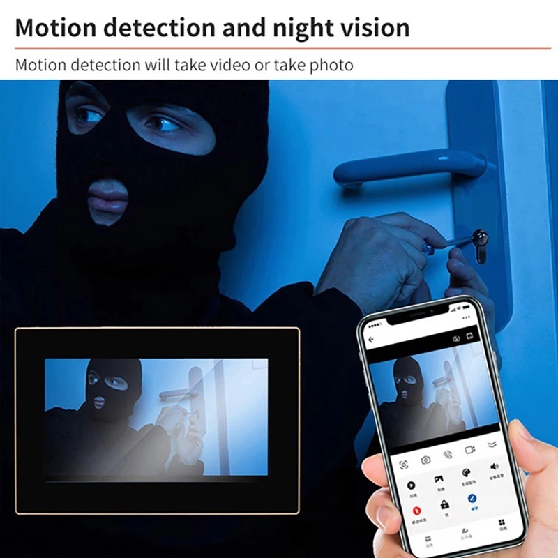 Tuya 1080P Wifi Video Doorbell - مراجعة Smart Home Video Doorbell App وسعره