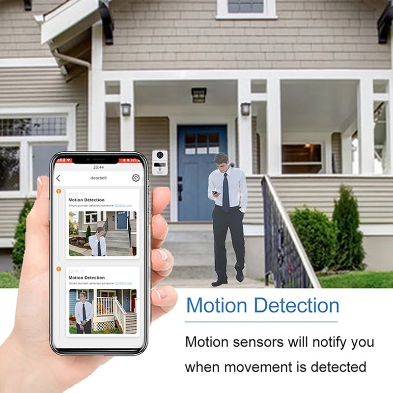 Tuya 1080P Wifi Video Doorbell - مراجعة Smart Home Video Doorbell App وسعره