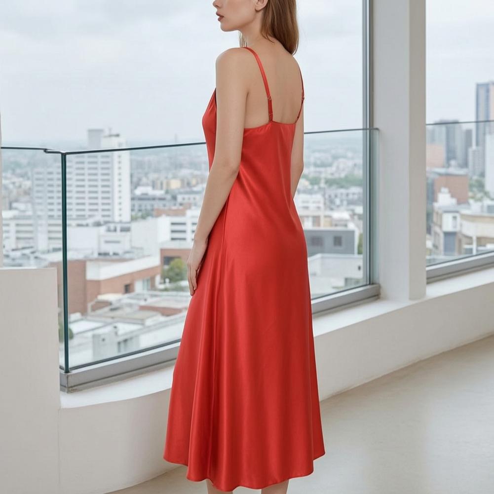 Sexy Nightdress Deep Neck Slee - مراجعة Smart Home Simulation وسعره