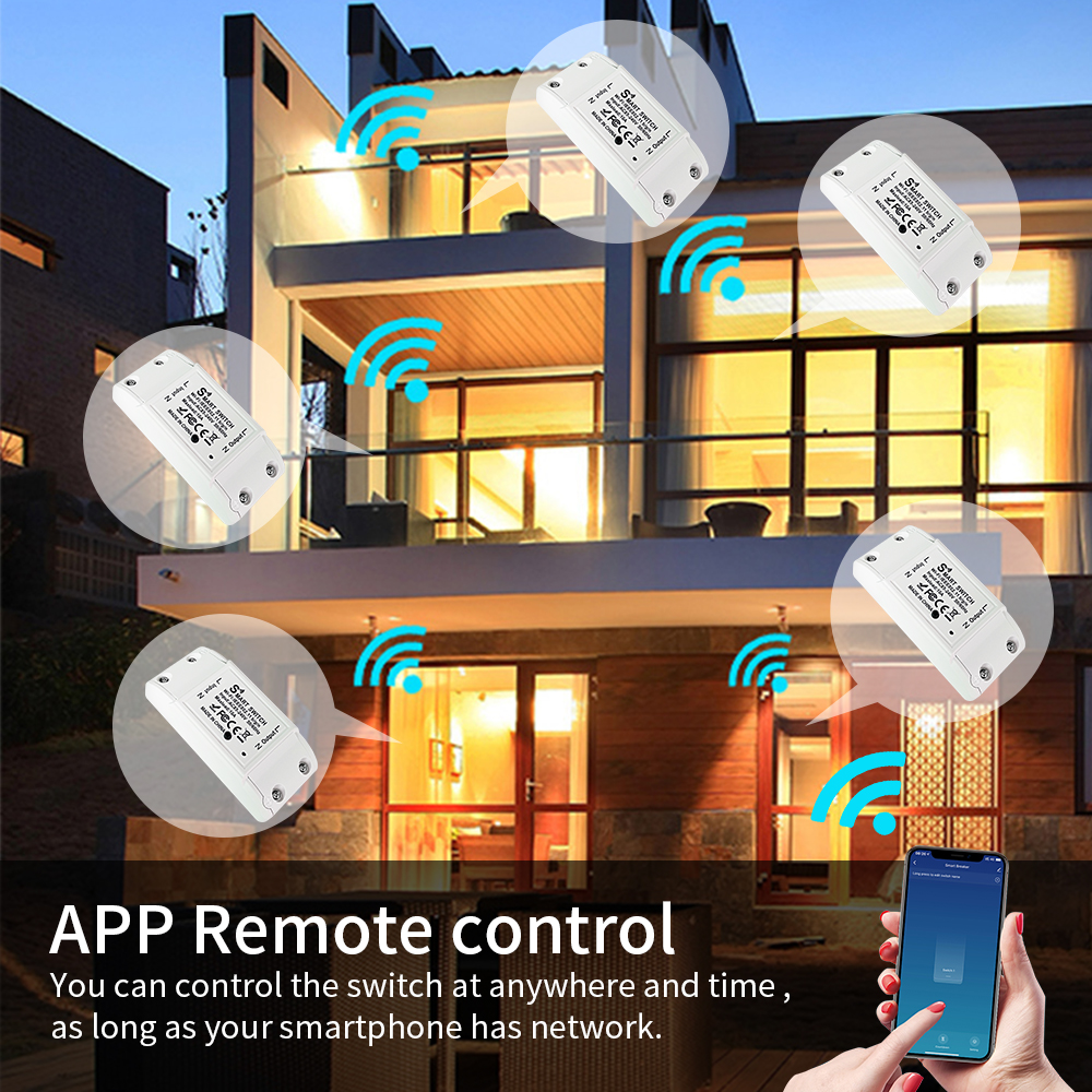 16A WiFi Tuya Smart Switch Wir - مراجعة Smart Home Alexa وسعره