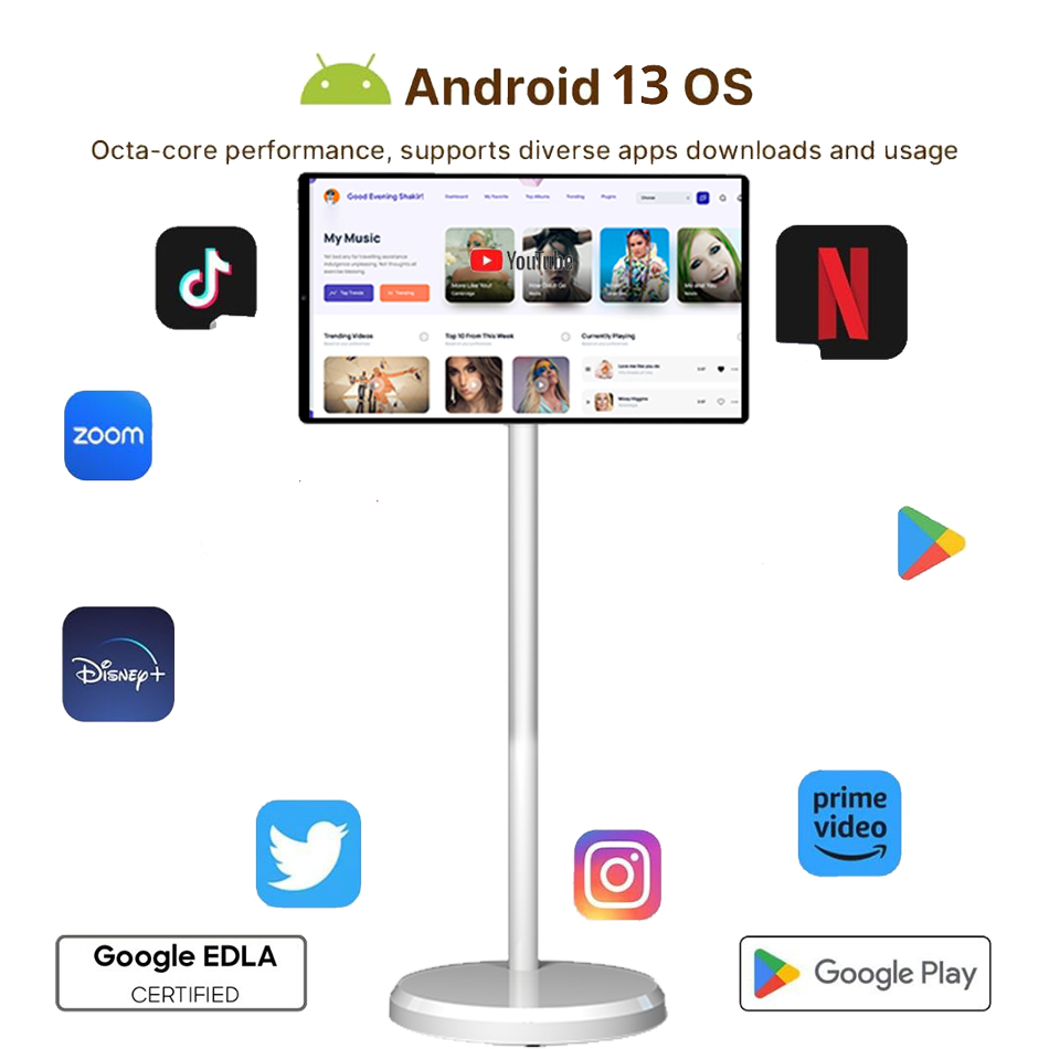 21.5 Inch LED White Battery-Po - مراجعة Smart Home Tv وسعره