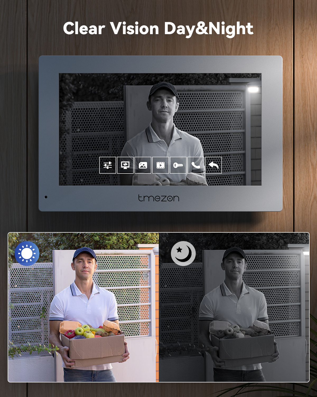 7 Inch Tuya 1080P wireless Wif - مراجعة Smart Home Video Doorbell App وسعره