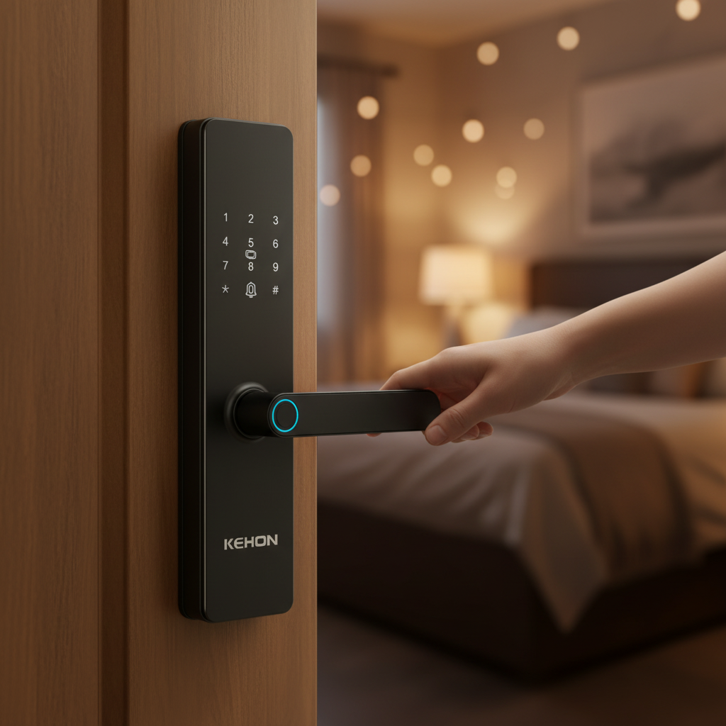 Smart Lock Wi-Fi Tuya App Cont - مراجعة Smart Door Lock وسعره