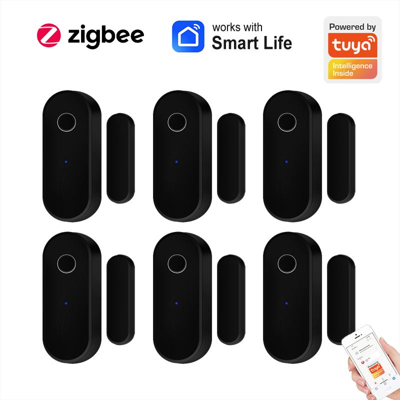 Tuya Smart Zigbee Door Sensor  - مراجعة Smart Home Full System وسعره