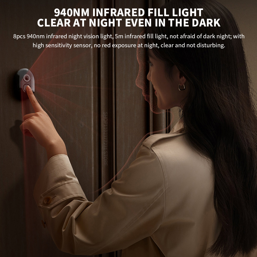 Xiaomi Smart Cat eye 2 WiFi Wi - مراجعة Smart Home Os وسعره