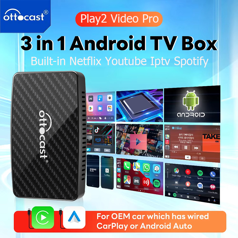OTTOCAST Android Tv Box Wirele - مراجعة Smart Home Tv وسعره