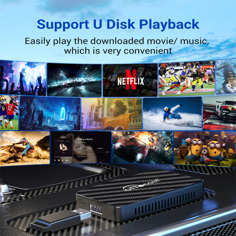 OTTOCAST Android Tv Box Wirele - مراجعة Smart Home Tv وسعره