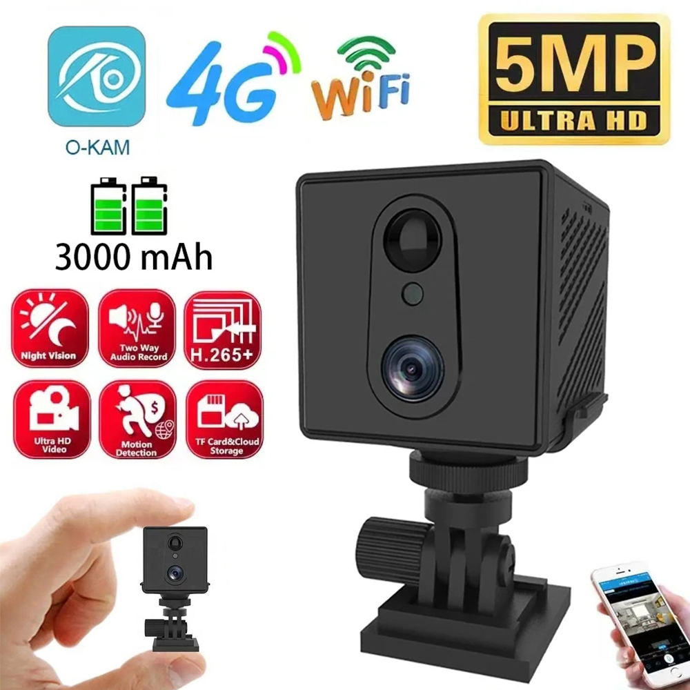 5MP 4G SIM Card Mini Camera In - مراجعة Smart Home Simulation وسعره
