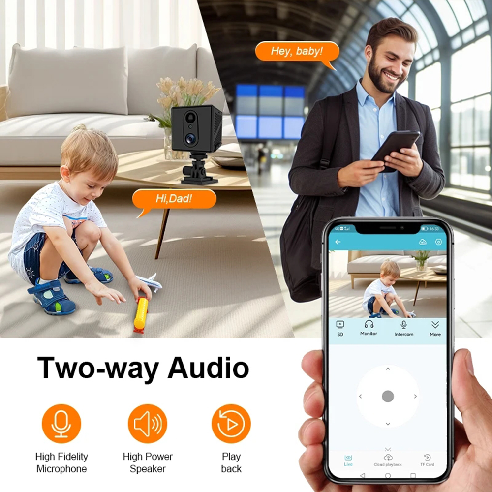 5MP 4G SIM Card Mini Camera In - مراجعة Smart Home Simulation وسعره