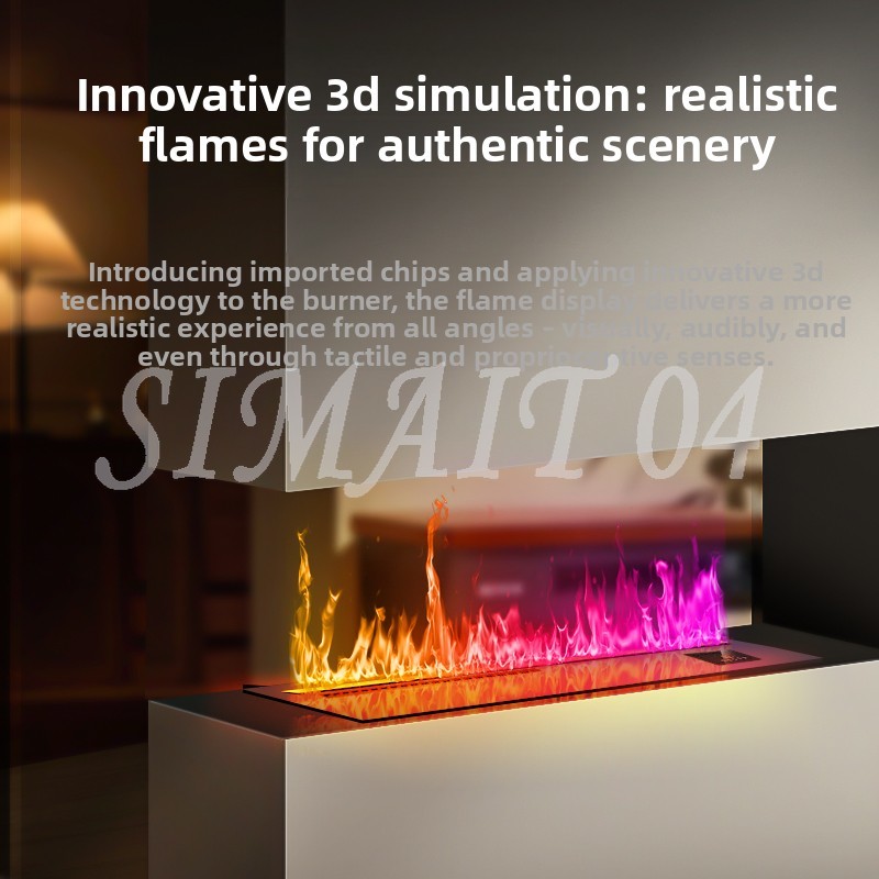 3D atomizing fireplace  home f - مراجعة Smart Home Simulation وسعره