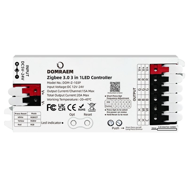 AD23-Domraem Zigbee3.0 RGBCCT  - مراجعة Smart Home Alexa وسعره