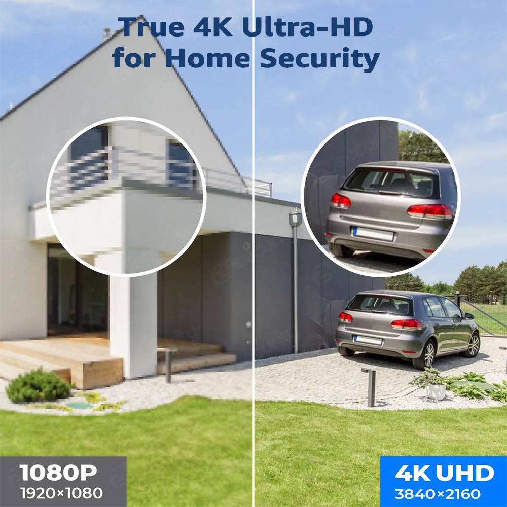4K PoE Security Camera System  - مراجعة Smart Home Security System وسعره