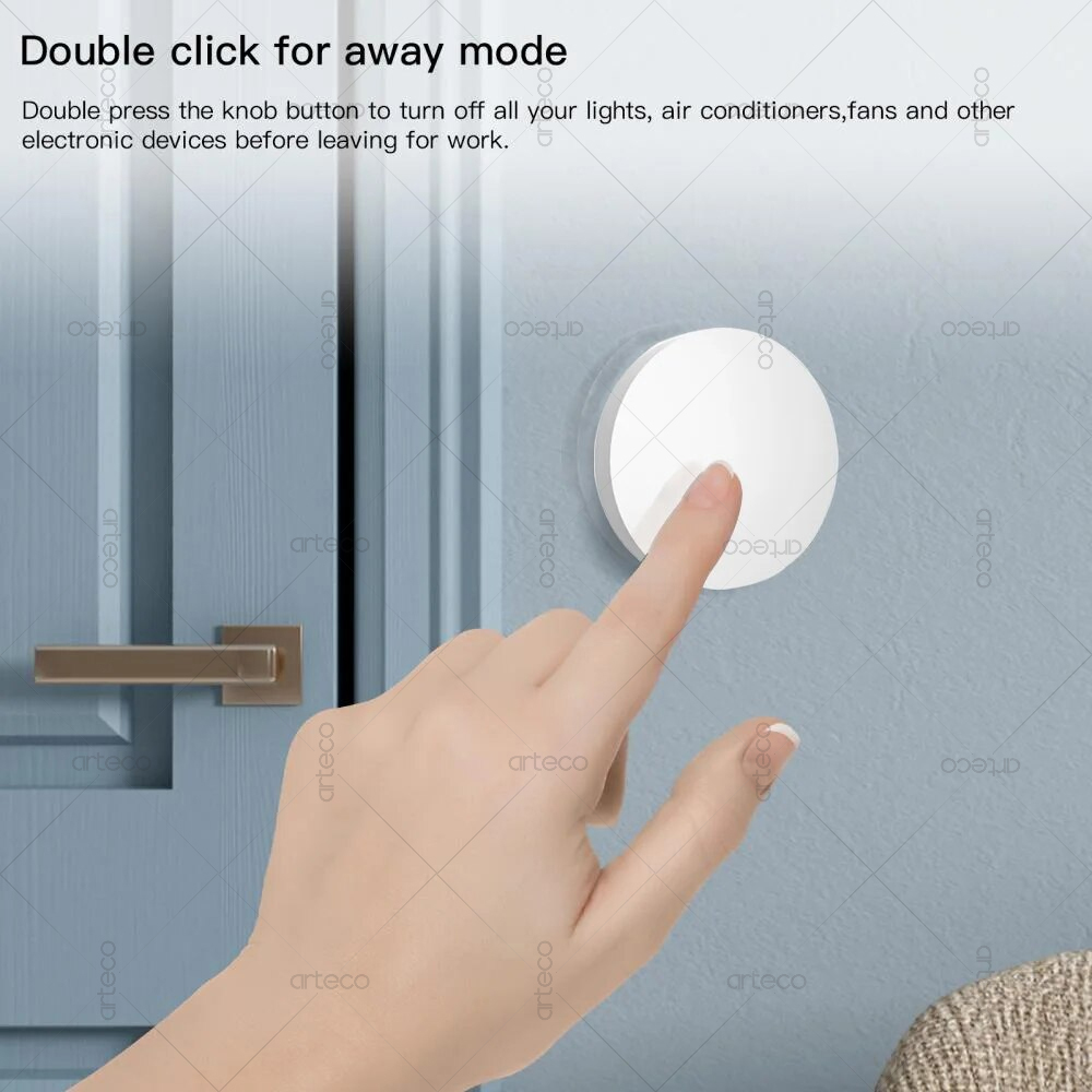 Zigbee Button Scene Switch Wir - مراجعة Smart Home Simple وسعره