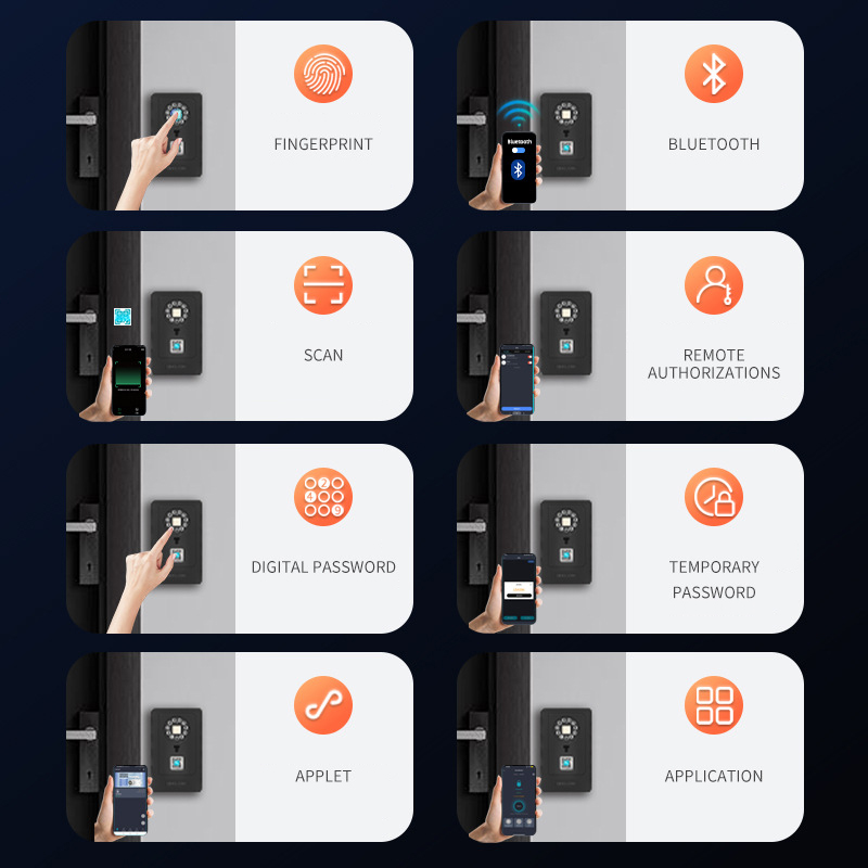 Intelligent Padlock Hang Desig - مراجعة Smart Door Lock وسعره