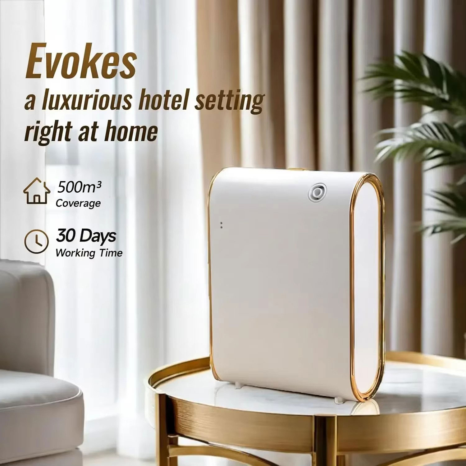 Waterless Room Fragrance Diffu - مراجعة Smart Home Fragrance Diffuser وسعره