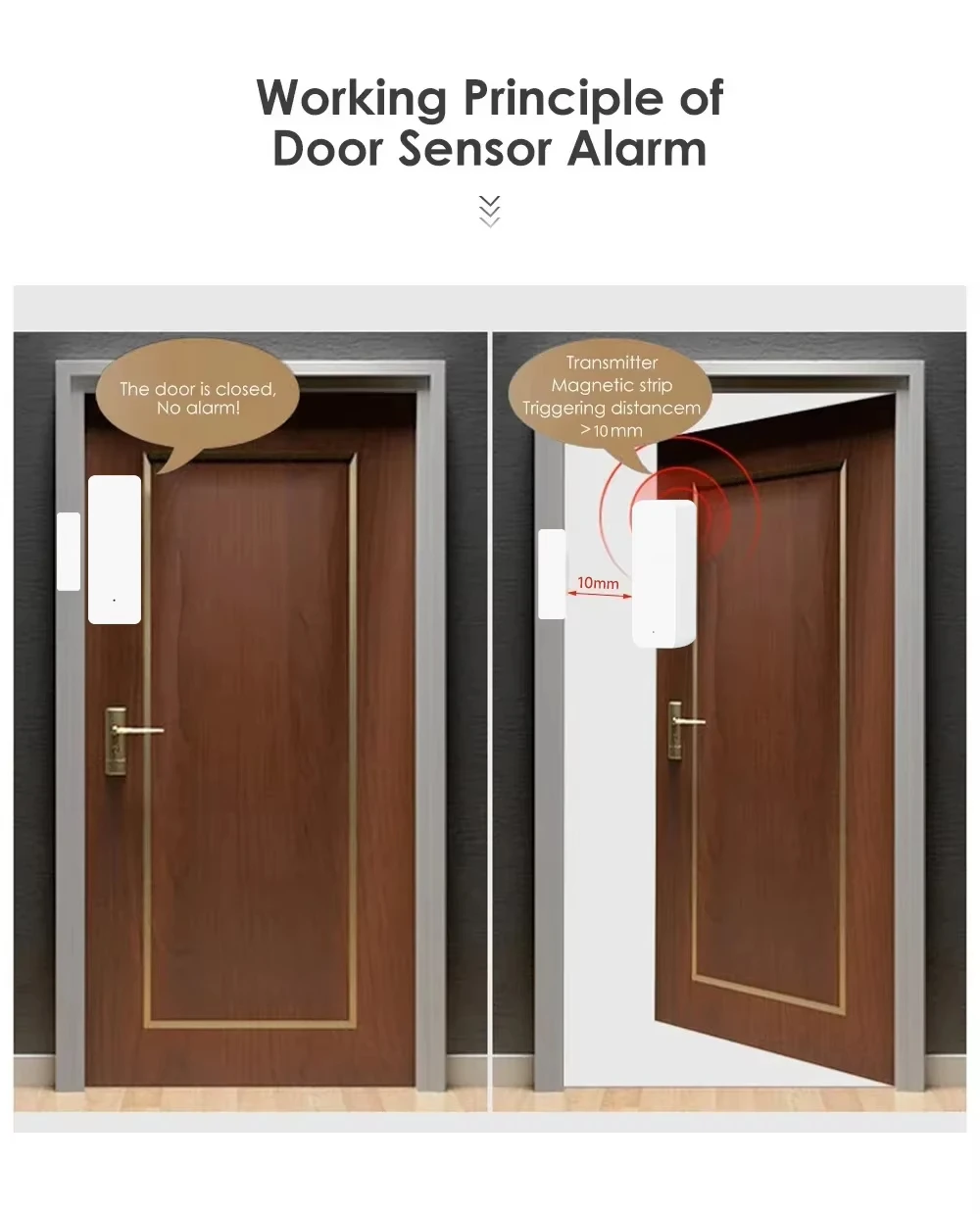 Tuya Zigbee/WiFi Magnetic Door - مراجعة Smart Home Gateway وسعره