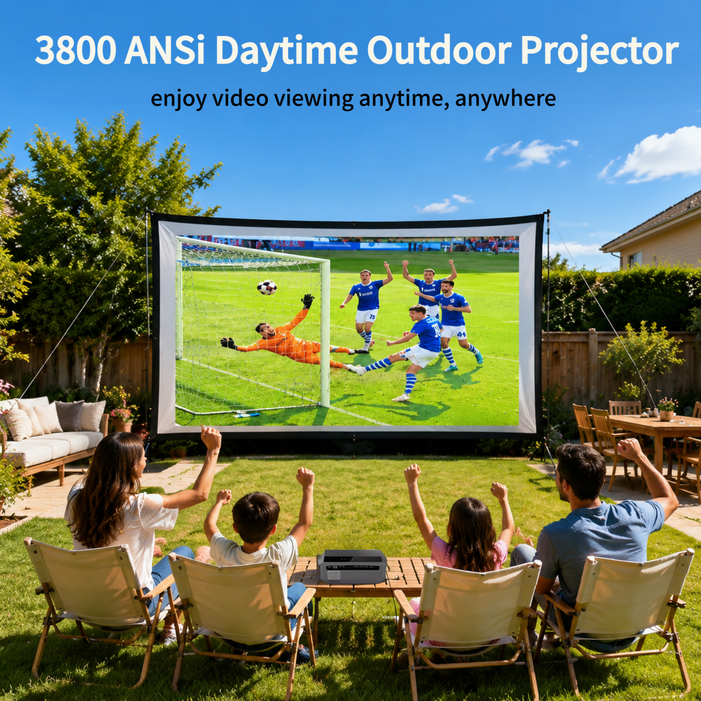 4K 3800 ANSI Projector Android - مراجعة Smart Home Devices Images وسعره