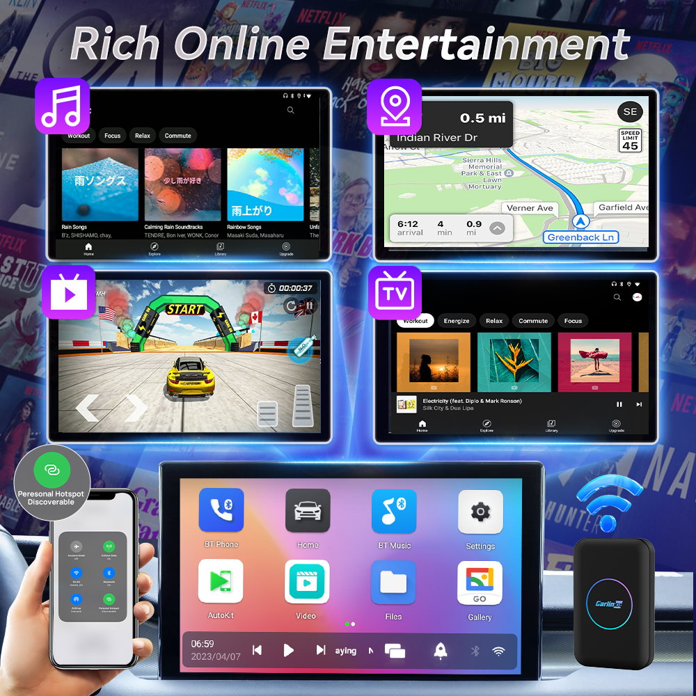 CarlinKit Wireless CarPlay And - مراجعة Smart Home Tv وسعره