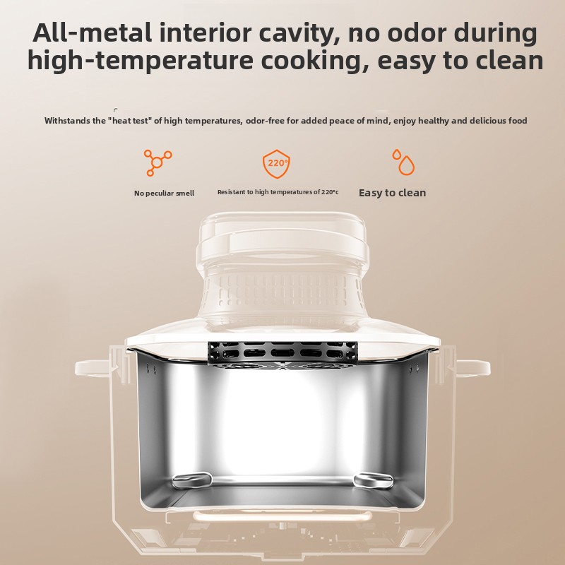 6.5L Smart Air Fryer Oven Home - مراجعة Smart Home Oven وسعره