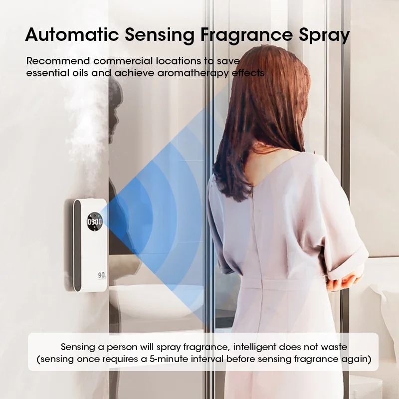 Automatic Sensor Rechargeable  - مراجعة Smart Home Fragrance Diffuser وسعره