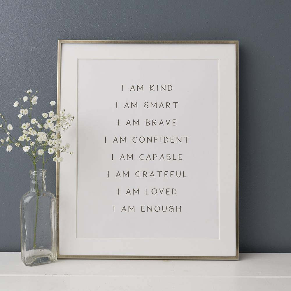 I am Kind Smart Loved Inspirat - مراجعة Smart Home Quotes وسعره