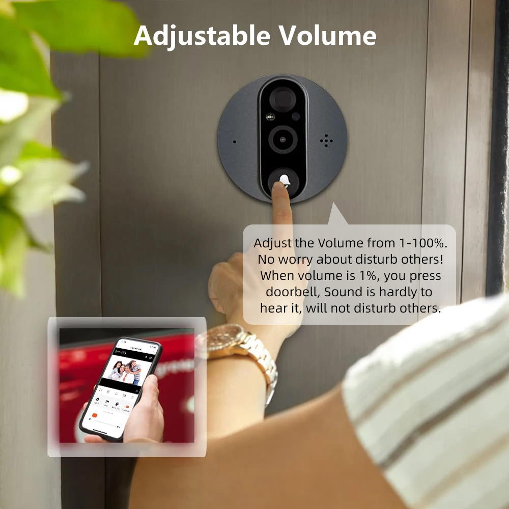 3MP Tuya Smart Life APP Home B - مراجعة Smart Home Video Doorbell App وسعره