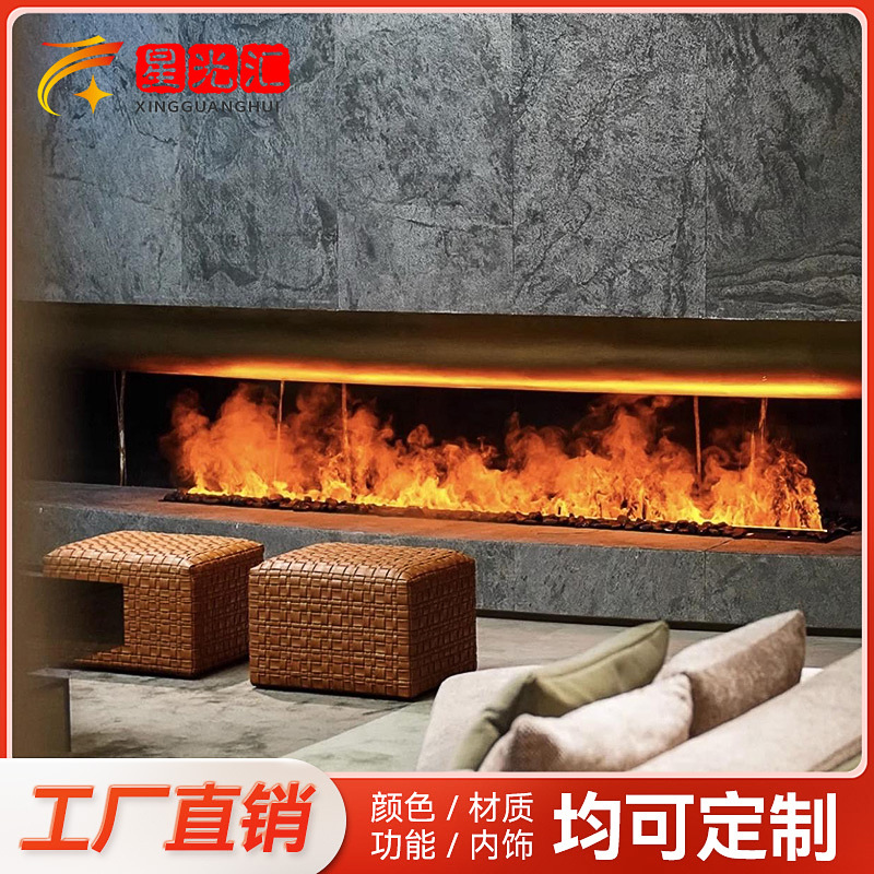 3D Zero-Frame Electric Firepla - مراجعة Smart Home Simulation وسعره