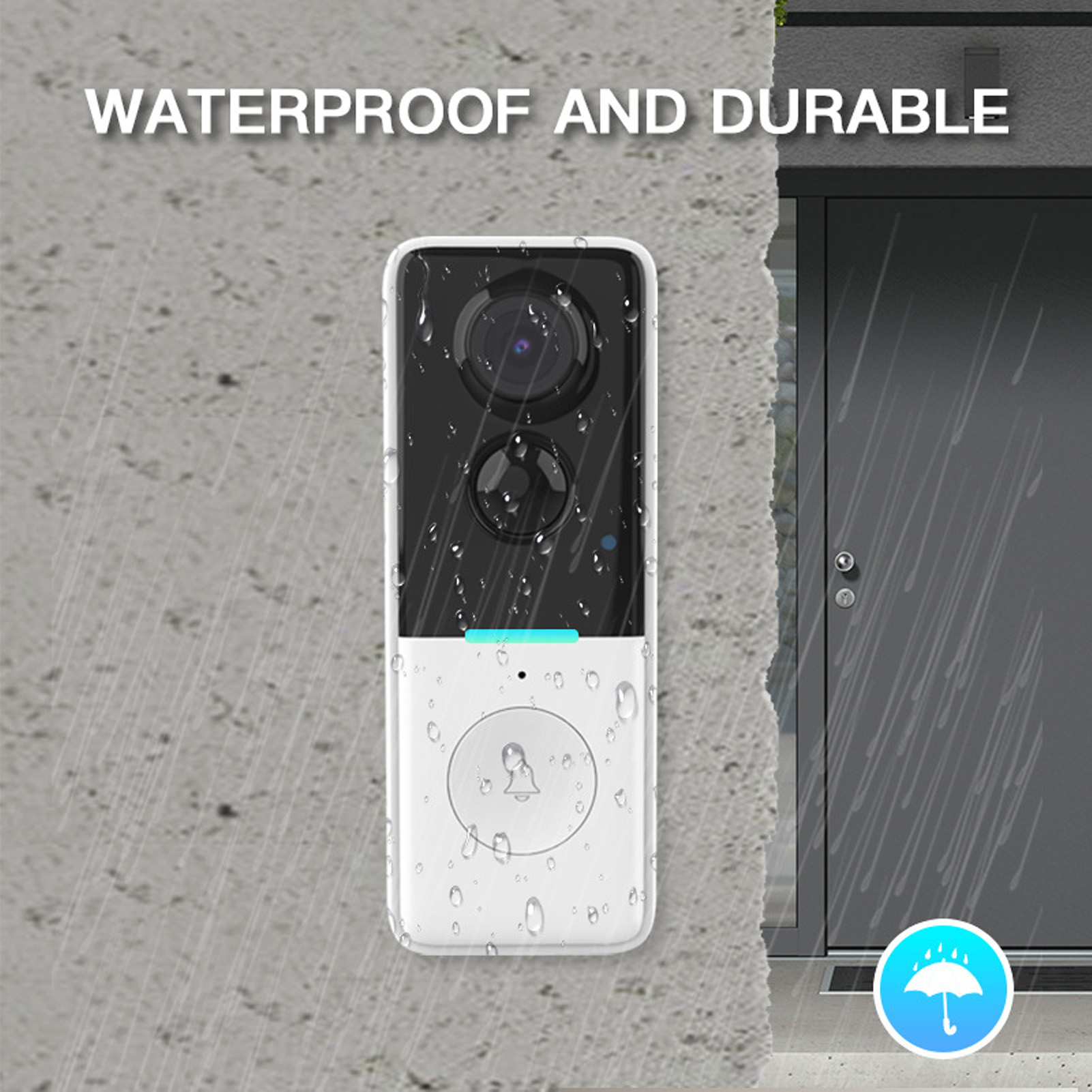 Smart Doorbell Door Camera TY  - مراجعة Smart Home Video Doorbell App وسعره