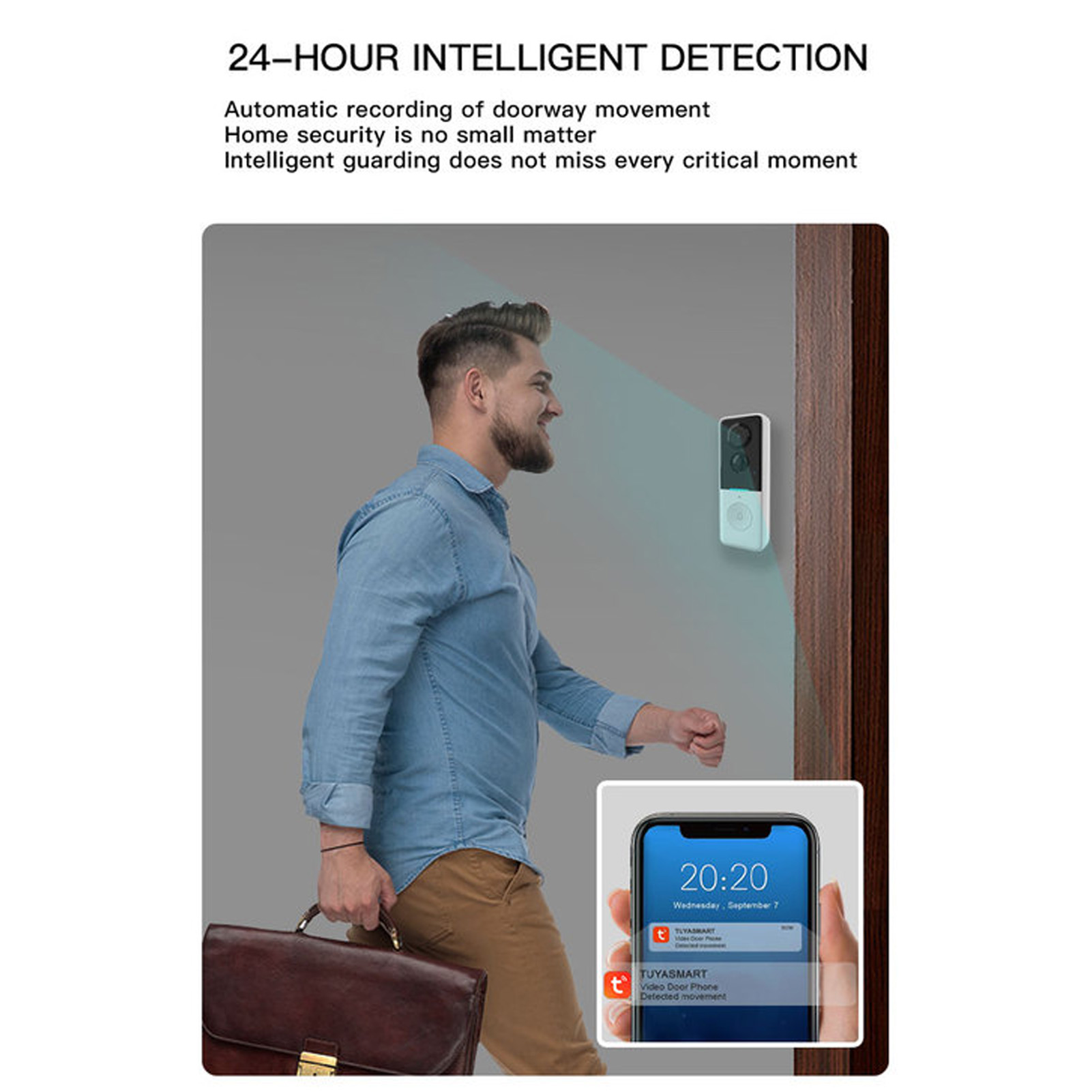 Smart Doorbell Door Camera TY  - مراجعة Smart Home Video Doorbell App وسعره