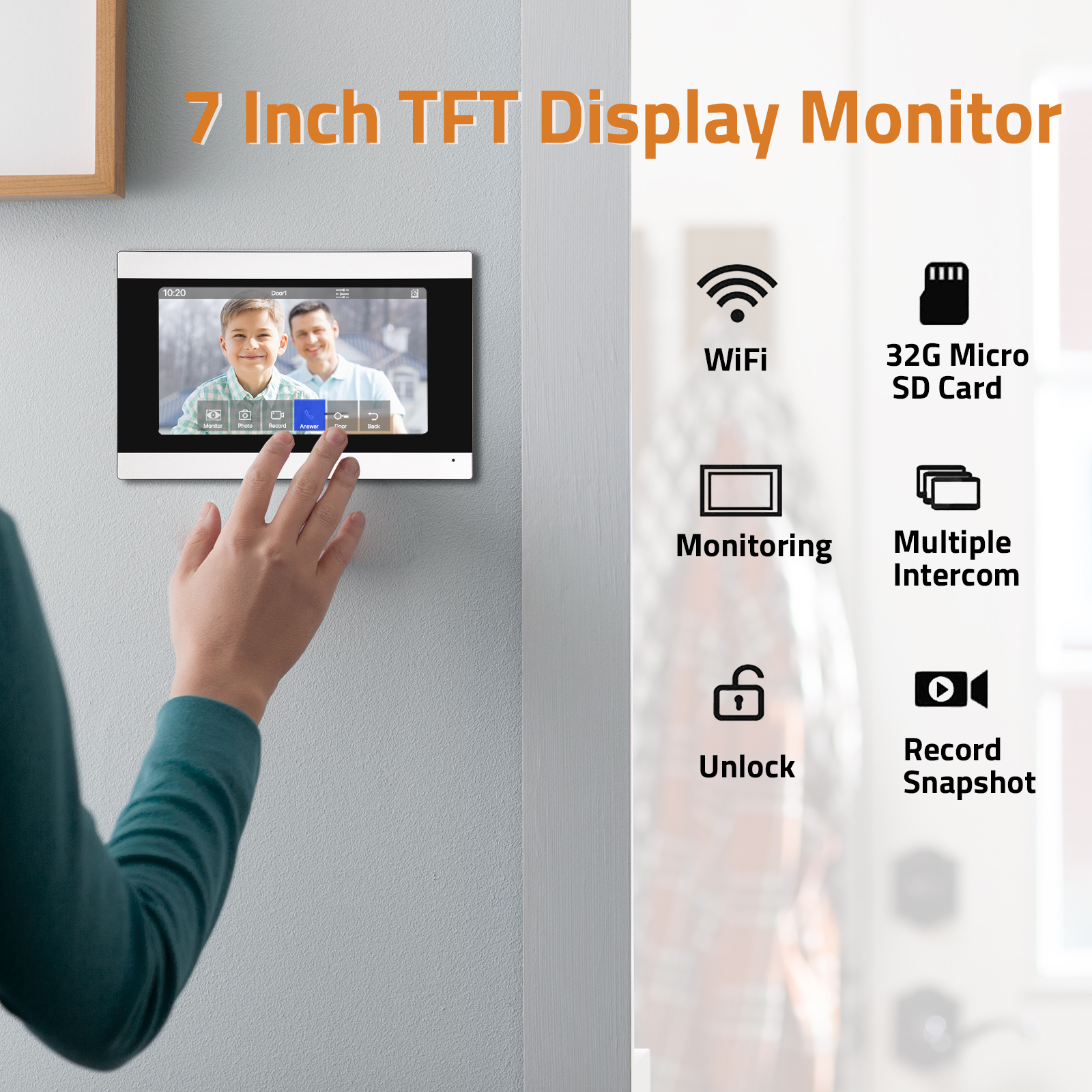 Wireless WiFi Video Intercom S - مراجعة Smart Home Video Doorbell App وسعره