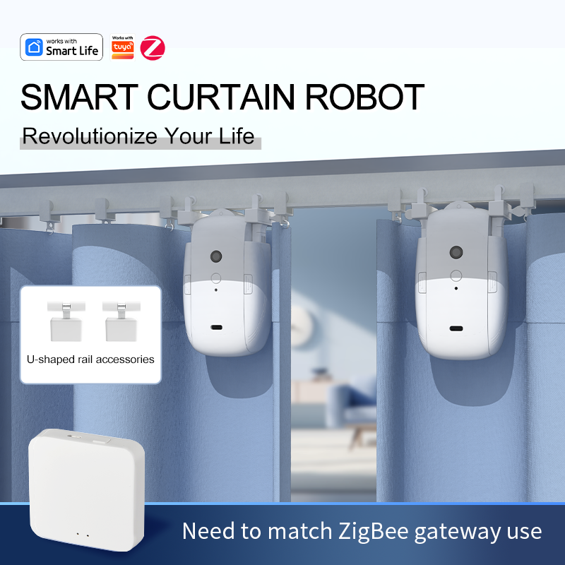 Zigbee Smart Curtain Driver Ro - مراجعة Smart Home Alexa وسعره