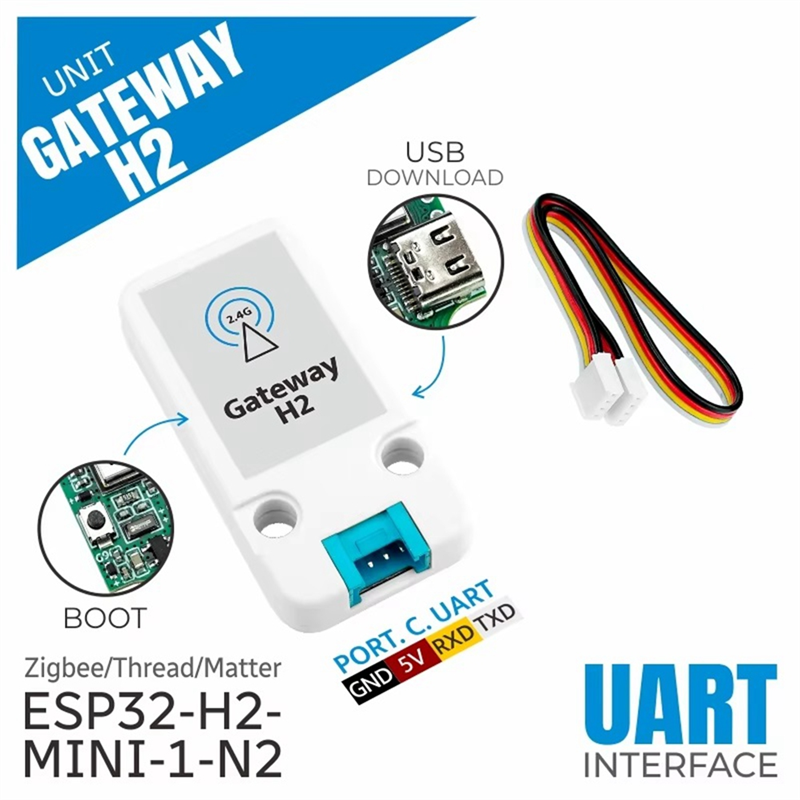 News Unit Gateway H2 ESP32-H2  - مراجعة Smart Home Gateway وسعره