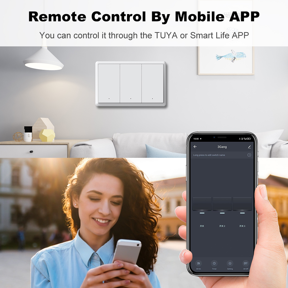 MANHOT ZigBee3.0 Smart Switch  - مراجعة Smart Home Alexa وسعره