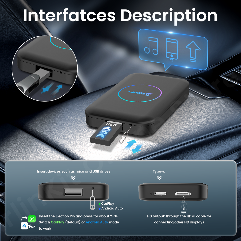CarlinKit LiteS Android Tv Box - مراجعة Smart Home Tv وسعره