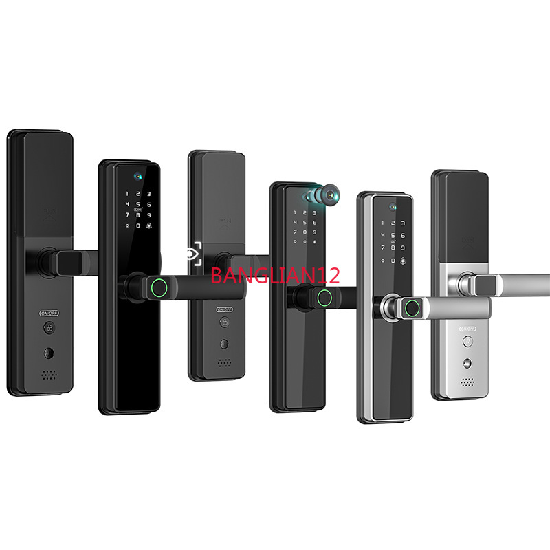 New semi-automatic anti-theft  - مراجعة Smart Door Lock وسعره