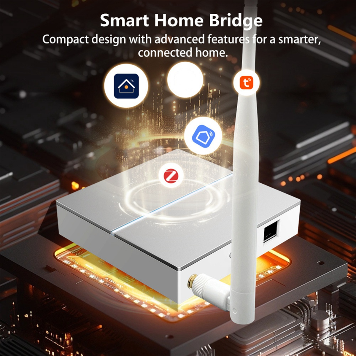 T36C Tuya Zigbee3.0 Smart Gate - مراجعة Smart Home Gateway وسعره