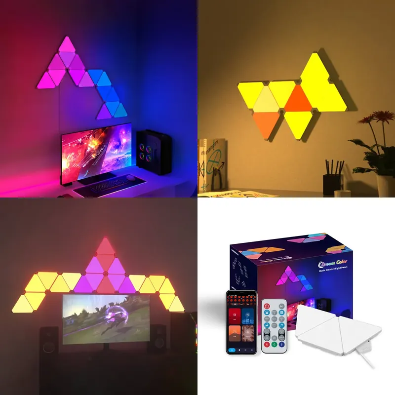 Banqcn Triangle LED Gaming Set - مراجعة Smart Home Alexa وسعره