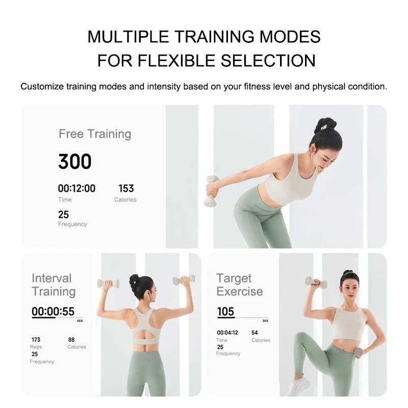 New MIJIA Smart Dumbbells Men  - مراجعة Smart Home Os وسعره